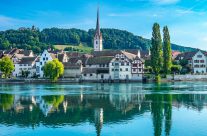 Auch ist hier die älteste Gottesdienststätte des Kantons Schaffhausen zu finden