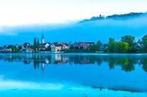 Stein am Rhein -Der Ort wird erst 1267 erstmals als Stadt urkundlich erwähnt.