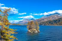 Der Silsersee ist der grösste und landschaftlich schönste der Oberengadiner Seen.