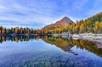 Der Lagh da Saoseo liegt im Val di Campo, einem Seitental des Puschlavs