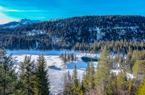 Der Caumasee (rätoromanisch Lag la Cauma,