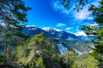 Die Rheinschlucht zwischen Reichenau und Ilanz wird nicht umsonst als «Swiss Grand Canyon» bezeichnet