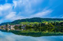 Da, wo der Bodensee wieder zum Rhein wird, liegt das Städtchen Stein am Rhein