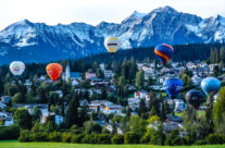 Ballonwoche im October in Flims