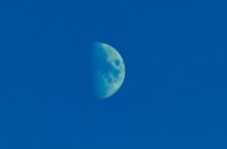 Halbmond am 25 Oct