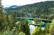 Caumasee am letzen  Septembertag