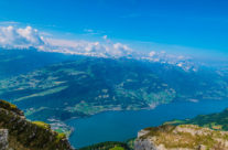 Walensee von der Chäserrugg aus