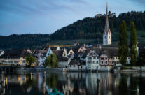 es ist kurz nach 0700h Stein am Rhein erwacht