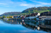 Stein am Rhein mit Burg Hohenklingen