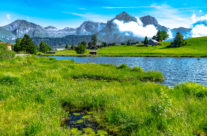 Auch kann Fischen am Schwändisee