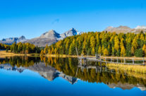 auch im Engadin ist der Herbst wunderschön