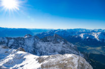 Der Winter kommt auf dem Säntis immer